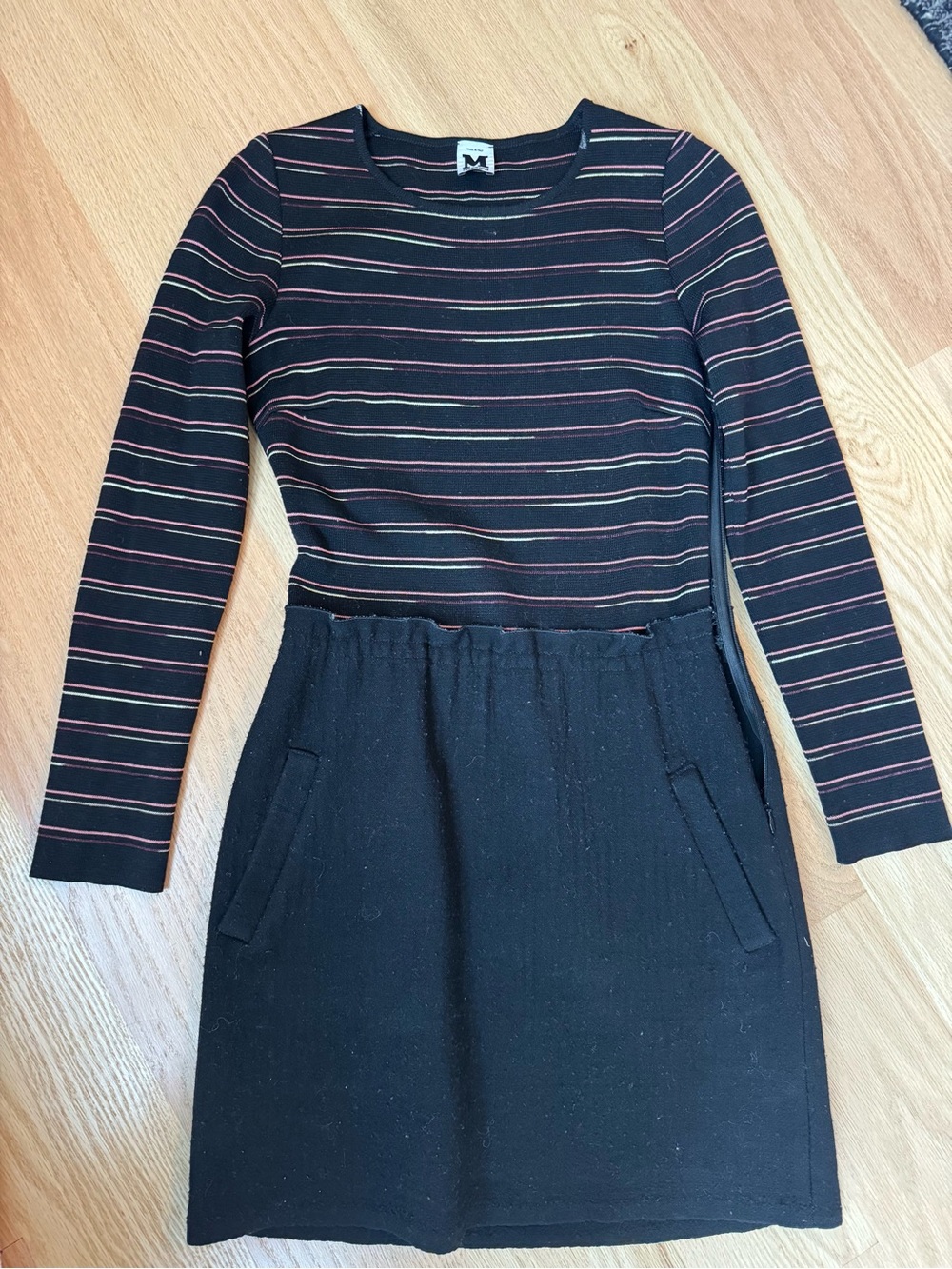Missoni Black Knit Mini Dress
